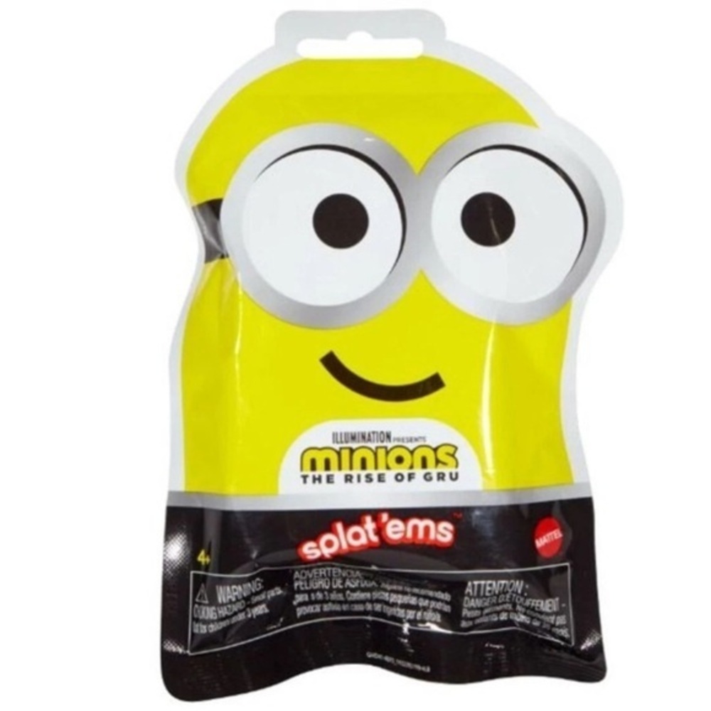 Mattel Minions Splat 'Ems Yellow Toy New